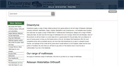 Desktop Screenshot of dreamtyme.co.uk