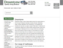 Tablet Screenshot of dreamtyme.co.uk